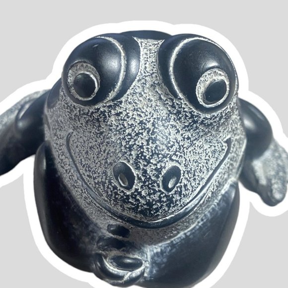 BOMA FROG SOAPSTONE CARVING - Picture 1 of 7